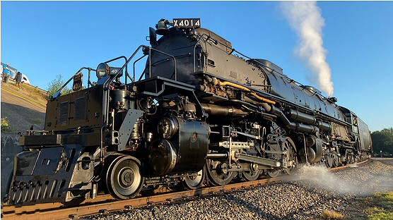 Union Pacific Big Boy No. 4014, the world's largest operating steam locomotive.